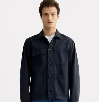 Overshirt transition jacket